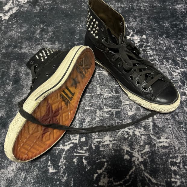 Converse x John Varvatos 레더 하이탑