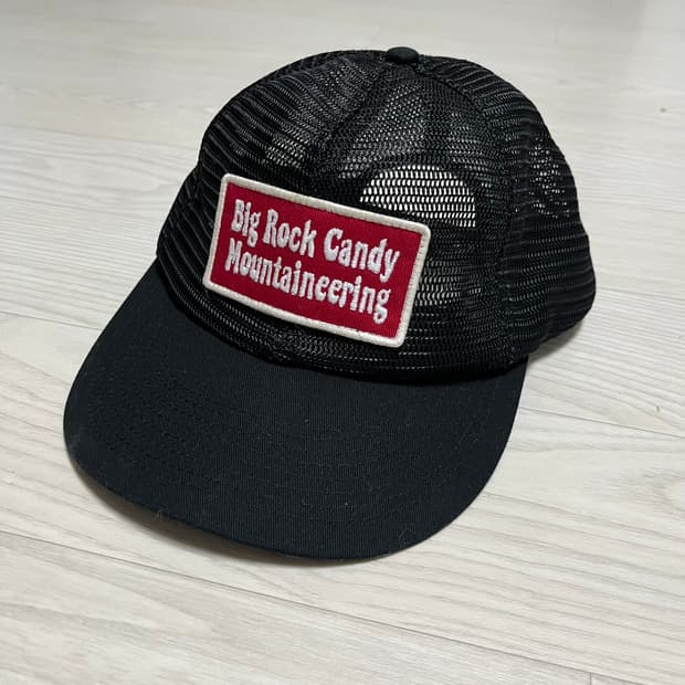 [FREE] BRCM 빅락캔디마운틴니어링 메쉬캡 블랙