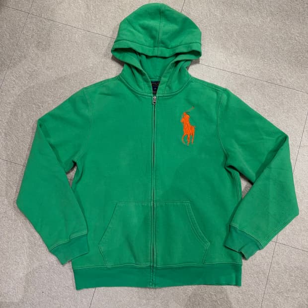 폴로 빅포니 후드집업