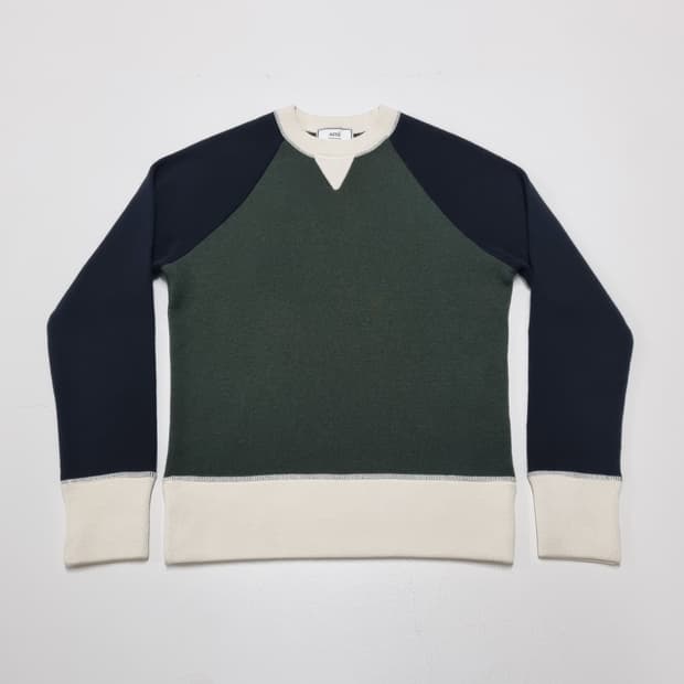 AMI PARIS 컬러 블럭 니트 - M