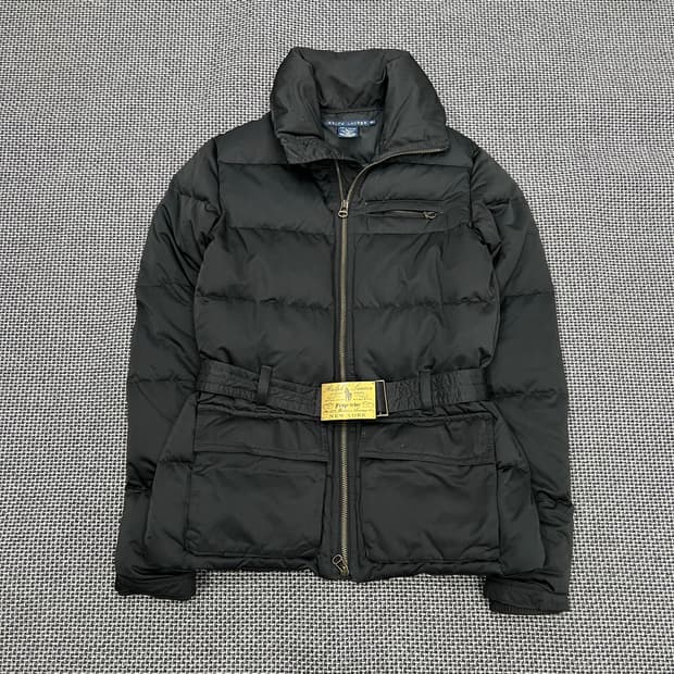 랄프로렌 벨티드 패딩