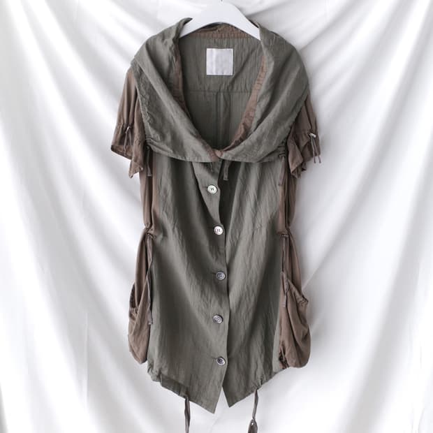 string safari half jacket