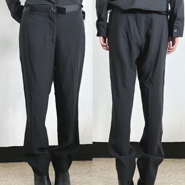 마틴 마르지엘라 사이드라인 세미 플레어 슬랙스