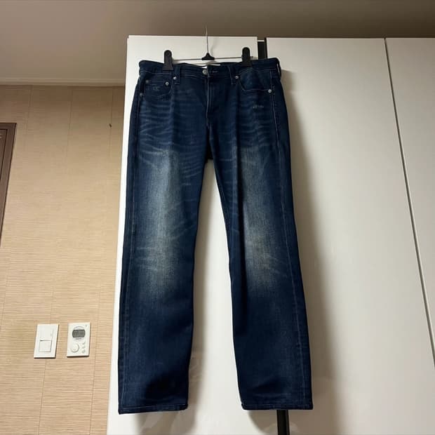 [W30/L32] 캘빈클라인 진스 진청 바디 핏 5포켓 데님팬츠 진