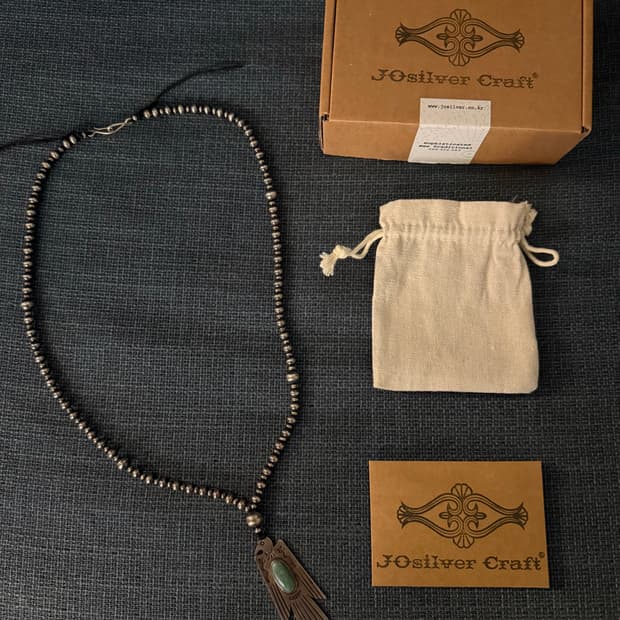 조실버 Thunderbird SilverBall necklace 목걸이