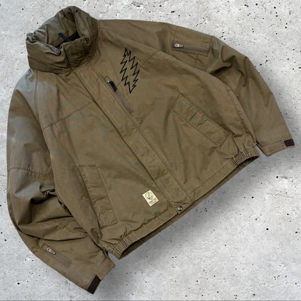 [L] 디스이즈네버댓 그레이트풀데드 카키 야상 점퍼 자켓 C798