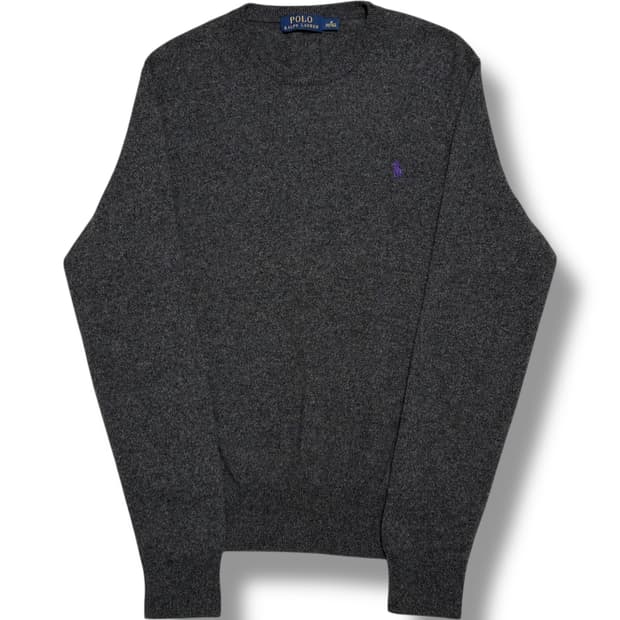 Polo Ralph Lauren 메리노울 차콜 니트