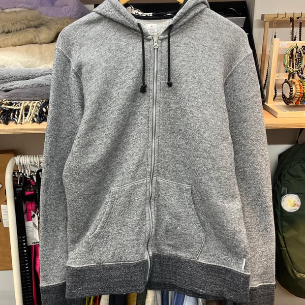 [100] 헤드포터 플러스 회색 후드집업 
