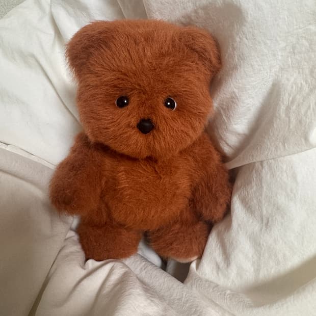 테디테일즈 포켓플라워 우드브라운 베어 팝니다