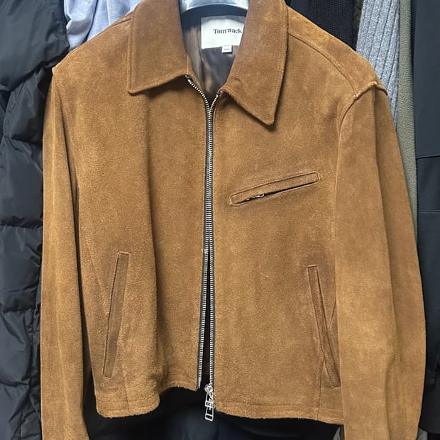 토니웩 디스트로이트 스웨이드 자켓 XL