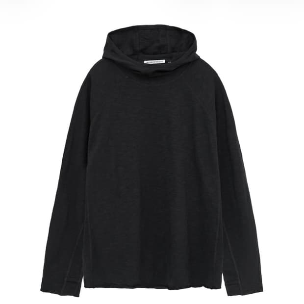 폴리테루 휴먼인덱스 휴먼 터틀 넥 후디 블랙