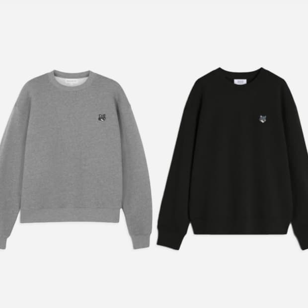 메종 그레이폭스 맨투맨 (( 새상품 ))