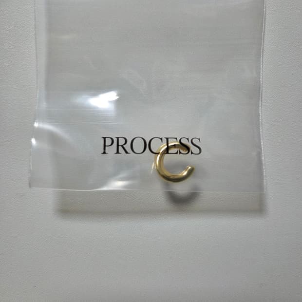 프로세스 귀걸이 symbol single ear cuff미사용품