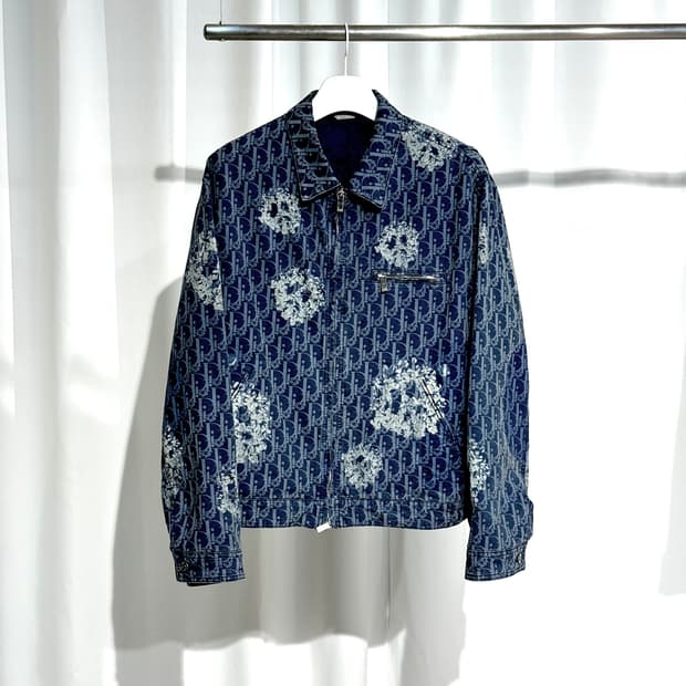 (105) 디올 데님티어스 오블리크 청자켓 블루종