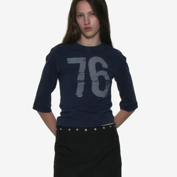 파르티멘토 우먼 풋볼티 네이비