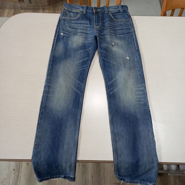 32 리바이스601 데미지워싱 일자진 32-376