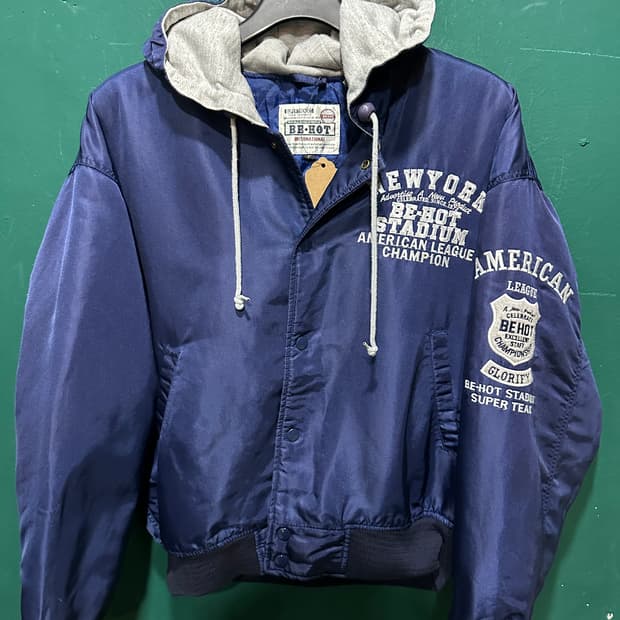 일본판 빈티지 숏 바시티자켓 