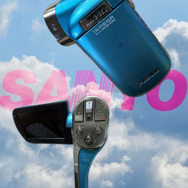 새상품급) sanyo xacti cg100 산요 작티 빈티지 캠코더