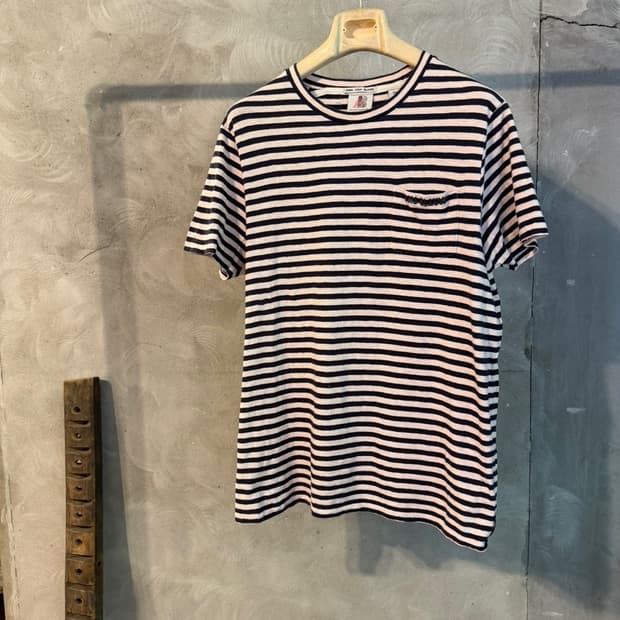 스카치앤소다 스트라이프 반팔티셔츠 남성100