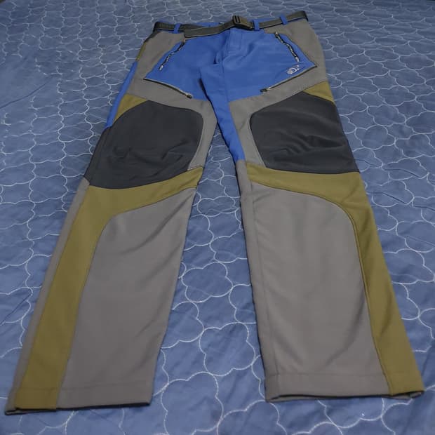 디스커버리 고탄력 기능성 아웃도어 벨트 기모팬츠 (31)