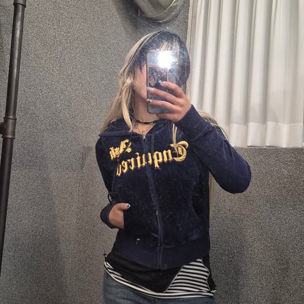 ASK LETTERING HOODIE ZIPUP 