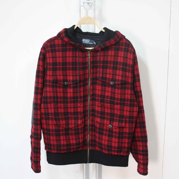 J-11964/폴로 정품 남성용 타탄체크 점퍼 95