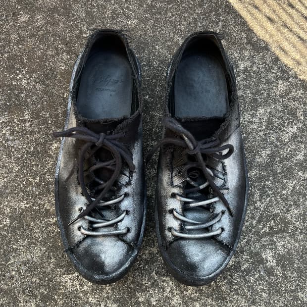 24ss Yohji Yamamoto pour homme 페인티드 스니커즈
