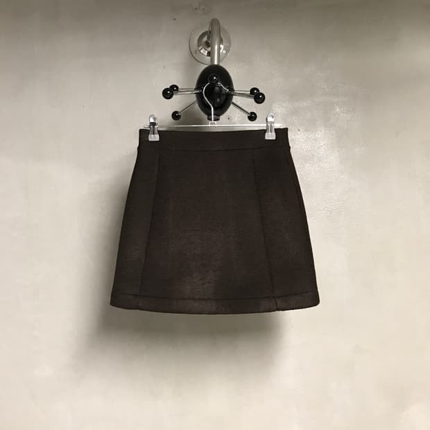 APC 아페쎄 브라운 스커트 XS