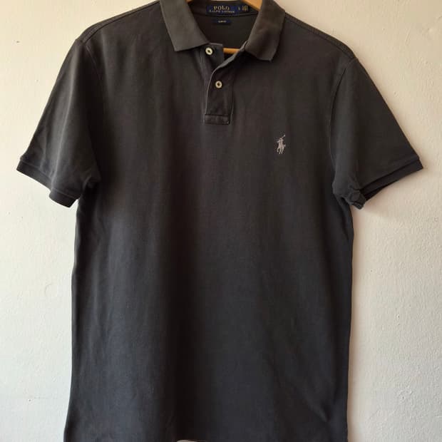 폴로랄프로렌 남성 챠콜PK반팔카라티셔츠
