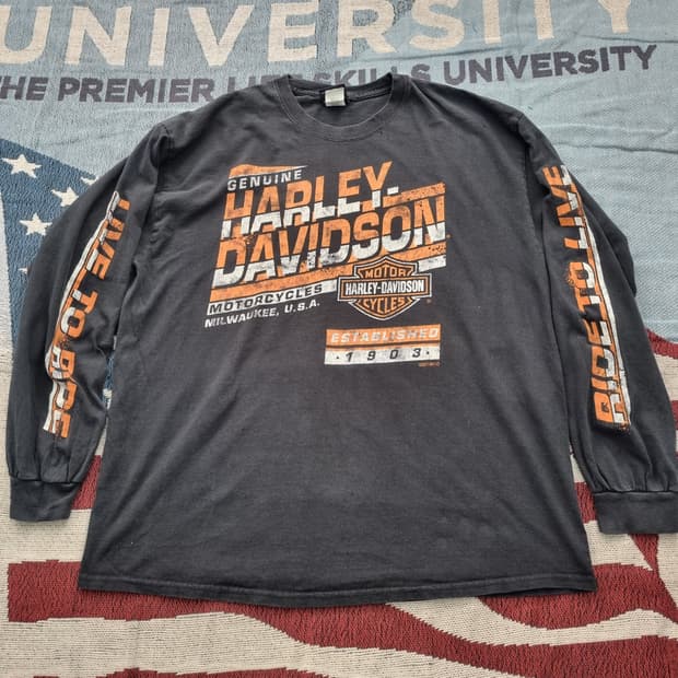 할리데이비슨 빈티지 티셔츠 (HARLEY-DAVIDSON)