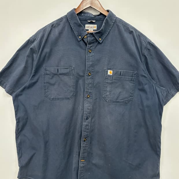 칼하트 데님 반팔 셔츠