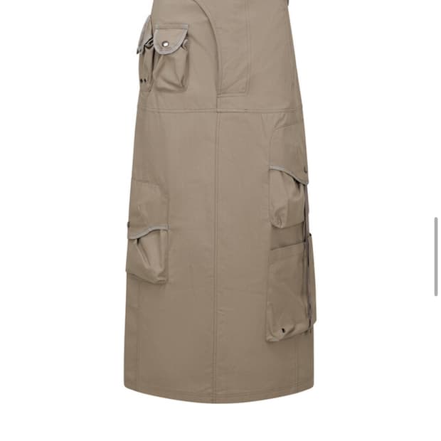 nache 카고스커트 빈티지베이지