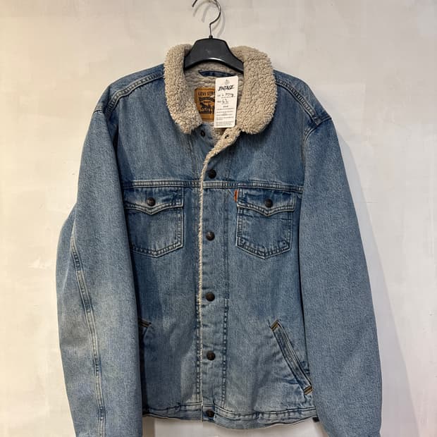 리바이스 오렌지탭 청자켓