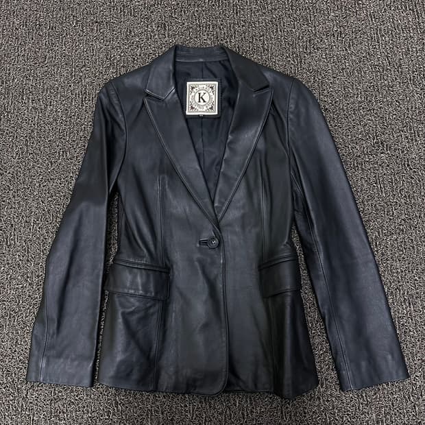 KASIBADY 카시바디 여성 양가죽 자켓 블랙 55사이즈