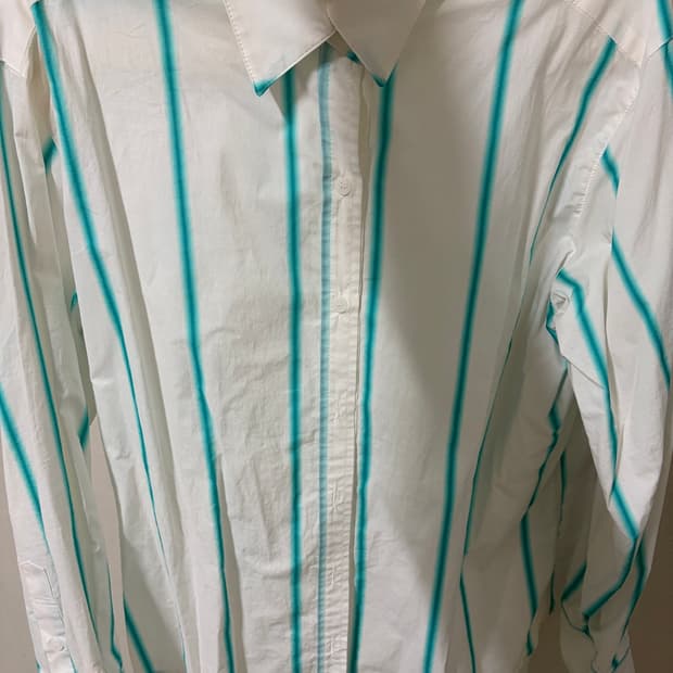 ENZO BLUES 24SS Stripe Shirt
