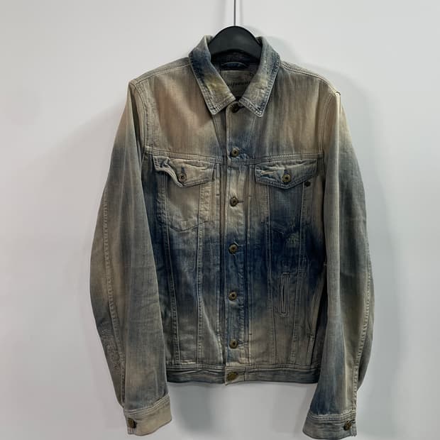 디젤 디스트로이드 워싱 청자켓 (on.193)