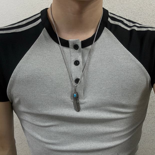 써지컬 터키석 목걸이