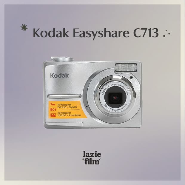 카리나pick✧・゚코닥 easyshare c713 빈티지 디카 카메라