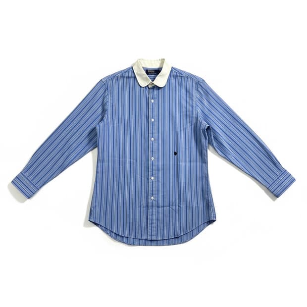 폴로 랄프로렌 스트라이프 셔츠 블루