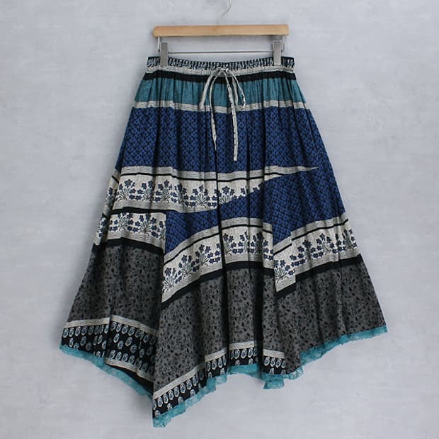 cocoto girls _ unbalance cotton skirt