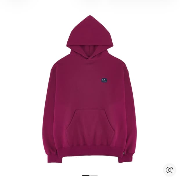 아이앱 스튜디오 아이앱 패치 후디 마젠타