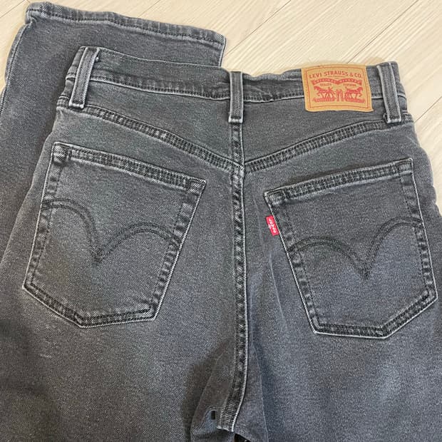 리바이스 립케이지 스트레이트 앵클진