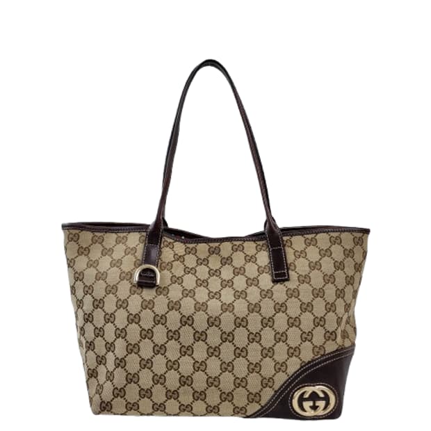 정품 구찌 169946 브릿 인터로킹 자가드 숄더백