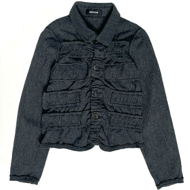 Zucca 셔링 자켓 
