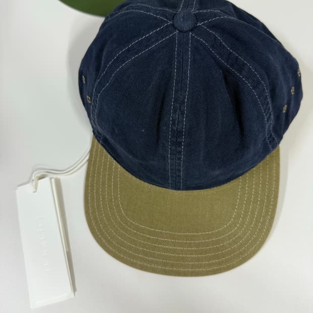 카키스 스터프 캡 네이비 
