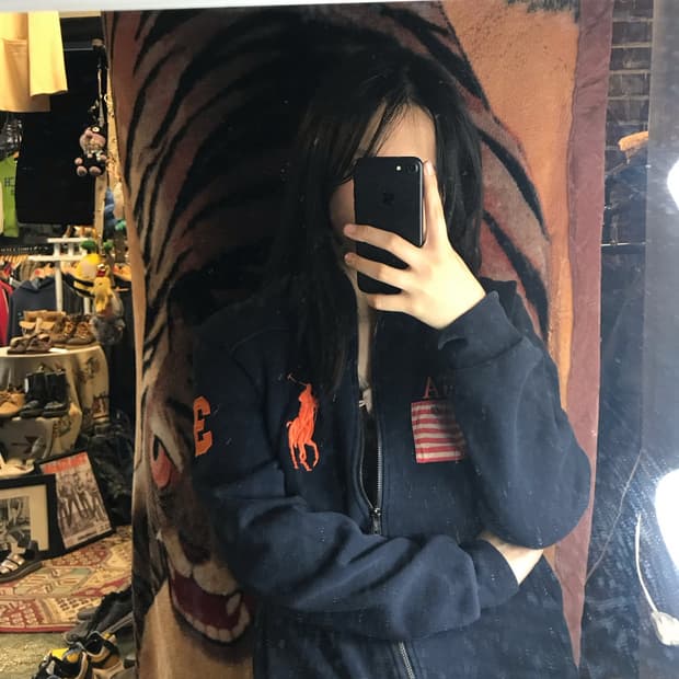 대장급 폴로 랄프로렌 빅포니 성조기집업 (착용샷0)
