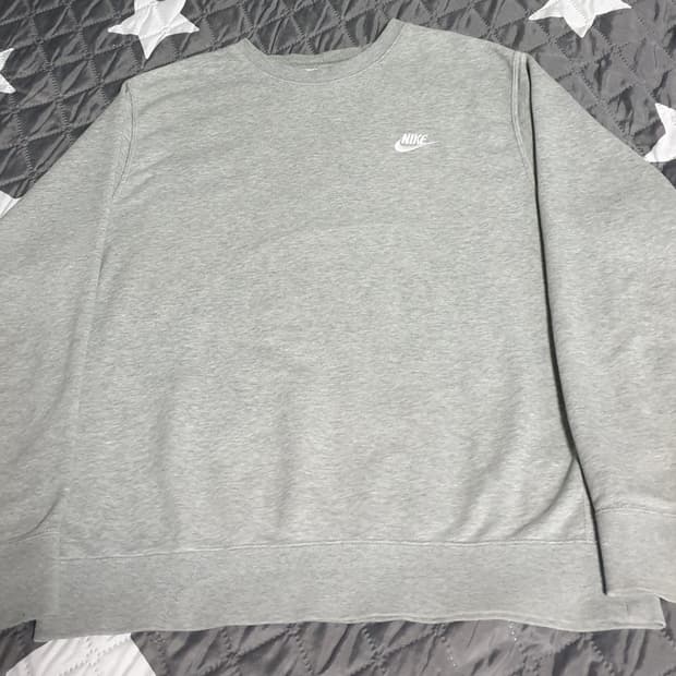 나이키 NSW클럽 셋업  그레이 (맨투맨, 조거팬츠) L