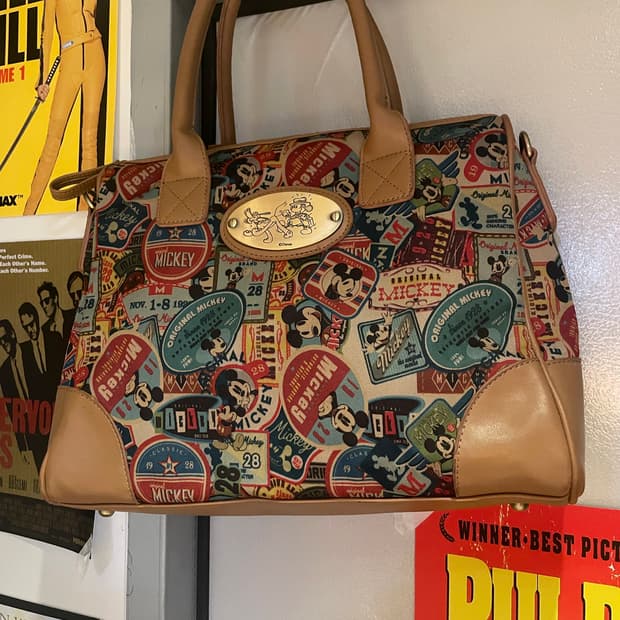 디즈니 빈티지 미키마우스 보스턴백