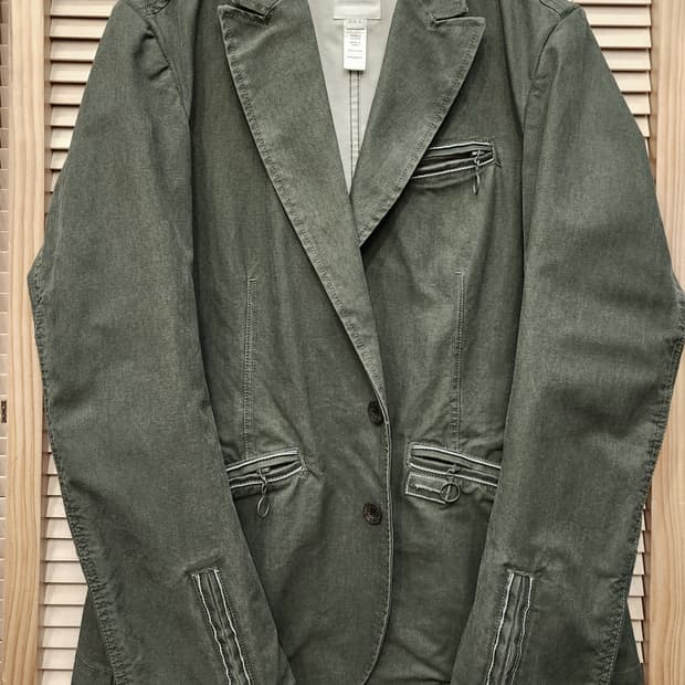 디젤 워시드 남성 코튼 블레이져자켓L