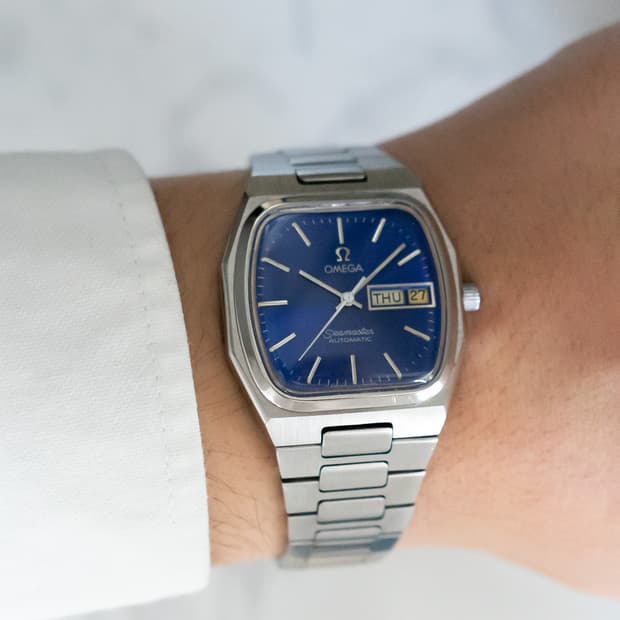 오메가 씨마스터 옥토 청판 뻐뻐시 상위라인 빈티지 오토매틱 시계